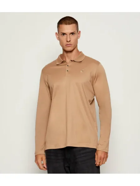 Karl Lagerfeld Polo PRESS BUTTON bej