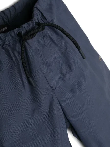 Spodnie dziecięce Emporio Armani niebieskie