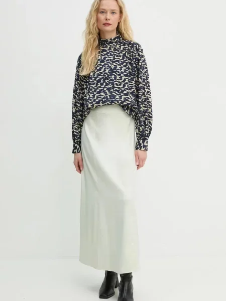 Спідниця AERON maxi розкльошена бежевий