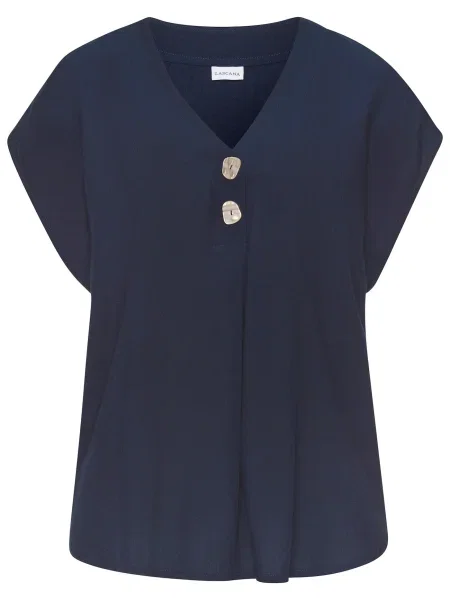 LASCANA Bluză marin albastru