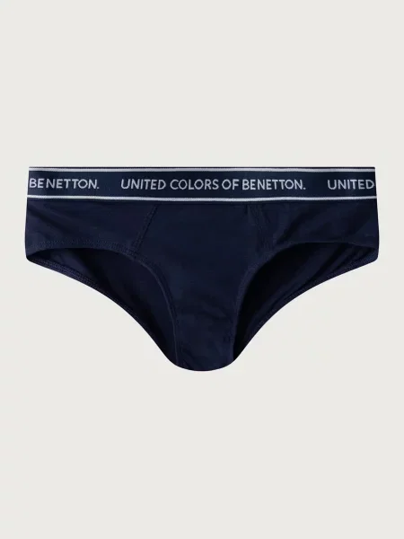 United Colors of Benetton nohavičky detské s elastanom sivá