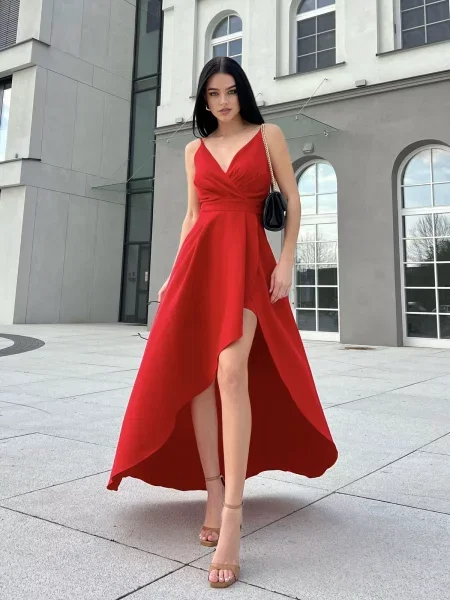 Rochie maxi Edoti de costum negru
