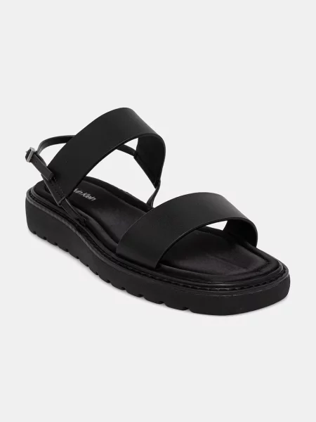 Calvin Klein De piele sandale negru
