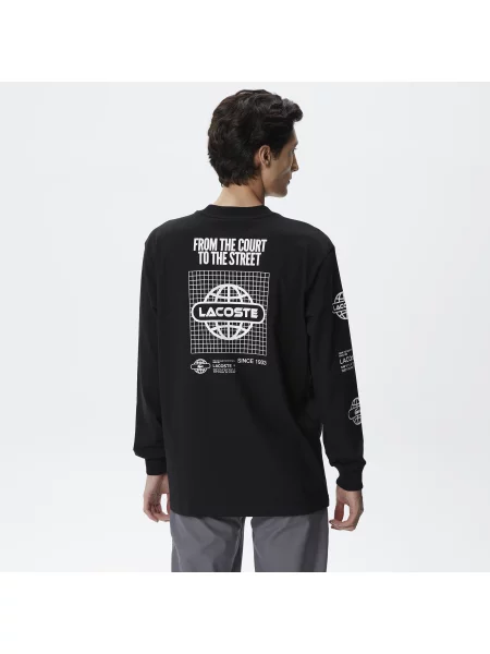 Футболка Lacoste черная