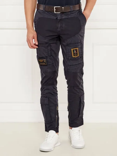 Aeronautica Militare Cargo nadrág kék