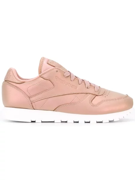 Sneakerși Reebok Classic Leather din piele clasici roz