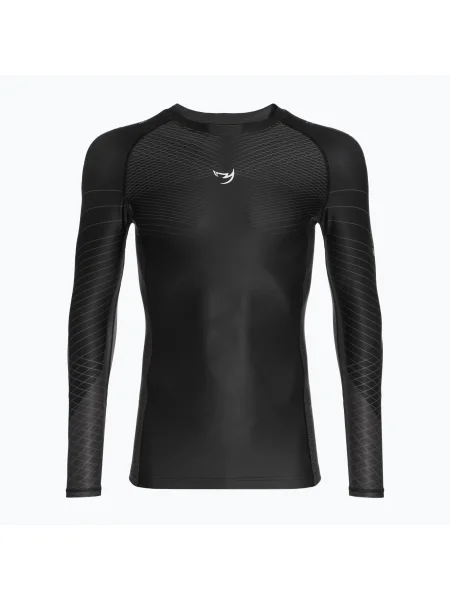 Блуза Fumetsu с дълъг ръкав черно