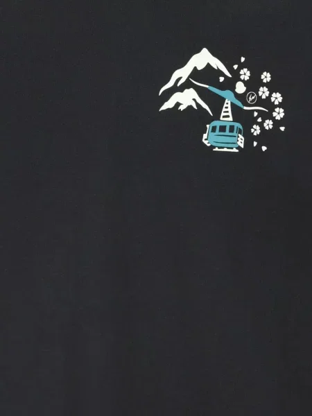 Tricou Moncler cu imagine negru