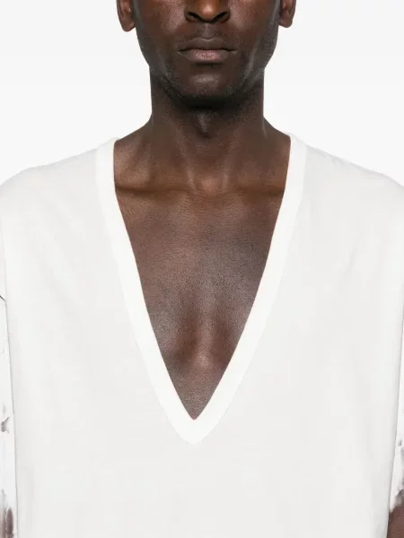 Tricou Rick Owens Drkshdw alb