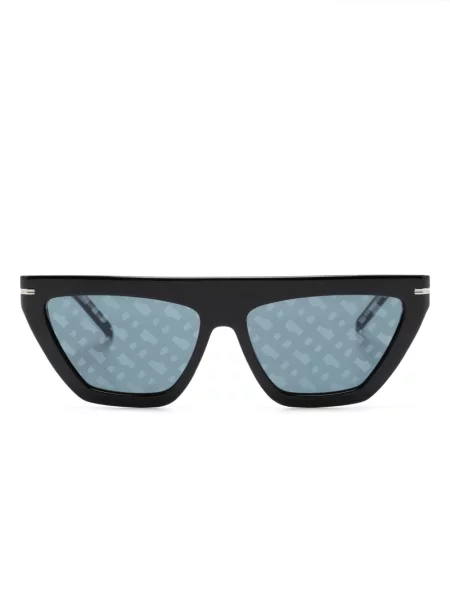 Ochelari de soare Boss cu imprimeu geometric negru
