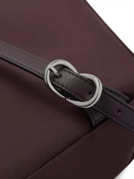Rucsac Piquadro din piele roșu