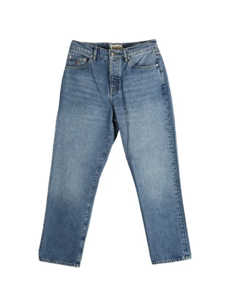 Blugi Stüssy cu talie înaltă albastru