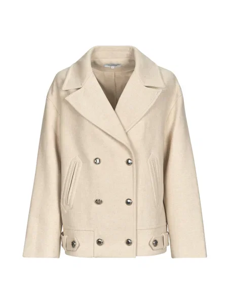 Vlnený kabát Morgan béžová