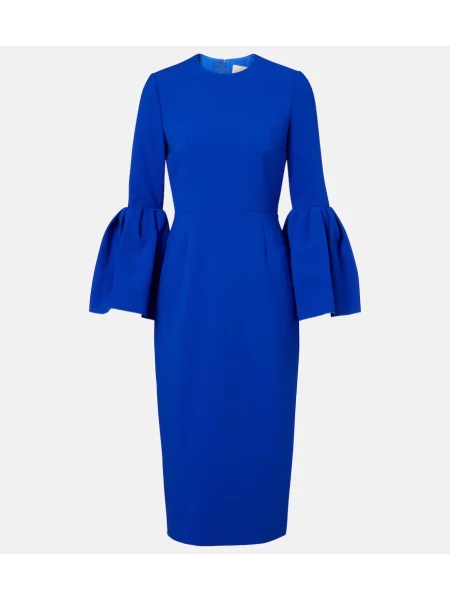 Rochie midi Roksanda albastru