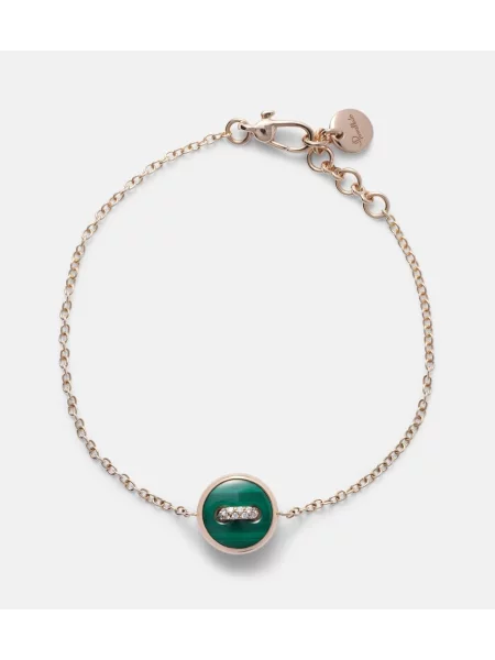 Brăţară Pomellato cu buline cu pompoane roz