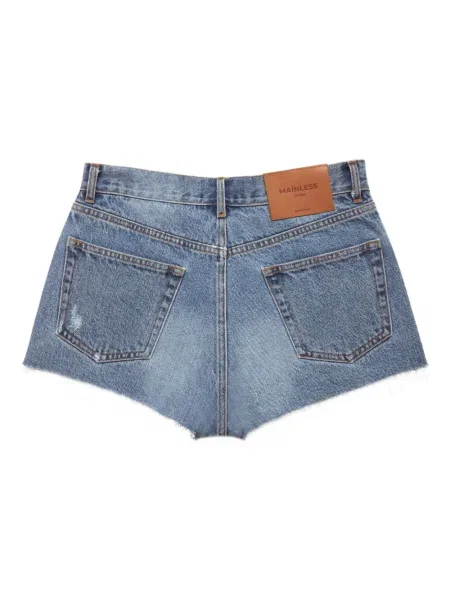 Pantaloni scurți din denim Mainless albastru