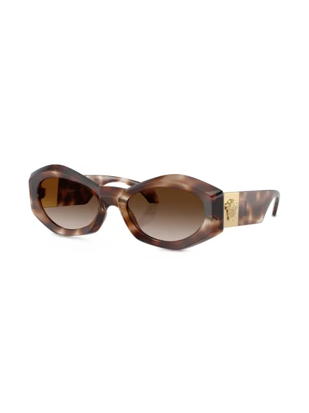 Saulės akiniai Versace Eyewear ruda