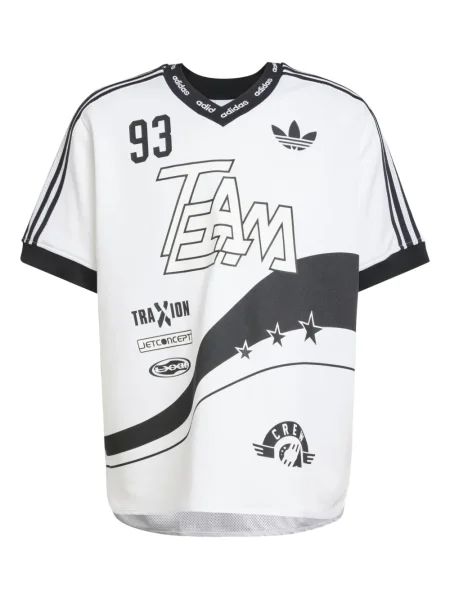 Prugaste kratke hlače Adidas crna