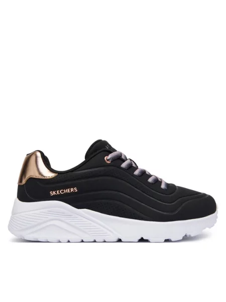Tenisice Skechers UNO Lite - Ombre Wave crna