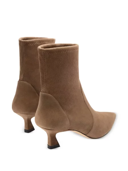 Cizme scurte Stuart Weitzman maro