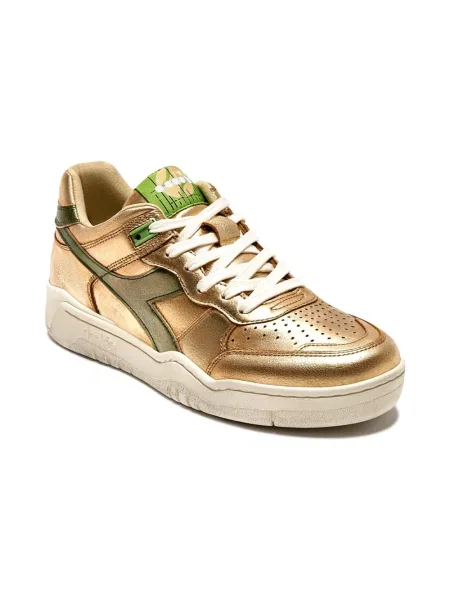 Sneakersy Diadora skórzane beżowe