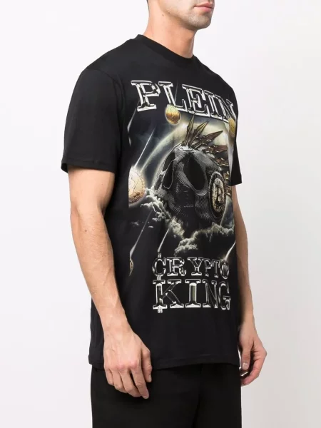 Tričko Philipp Plein černé