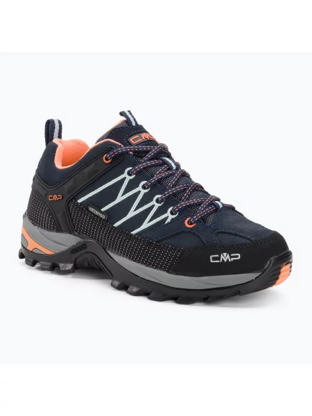 Încălțăminte de trekking pentru femei CMP Rigel Low blue/giada/peach albastru