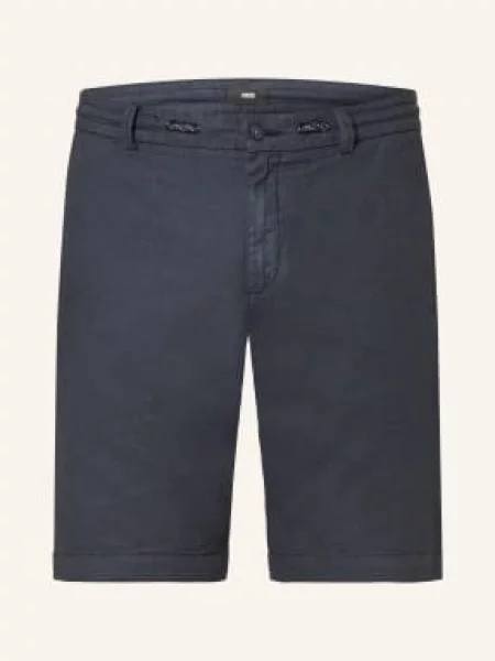 Cinque Szorty Cijuno Z Lnu blau