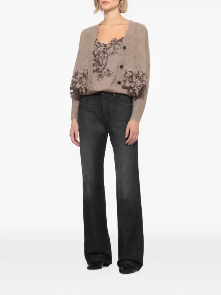 Cardigan D.exterior din dantelă