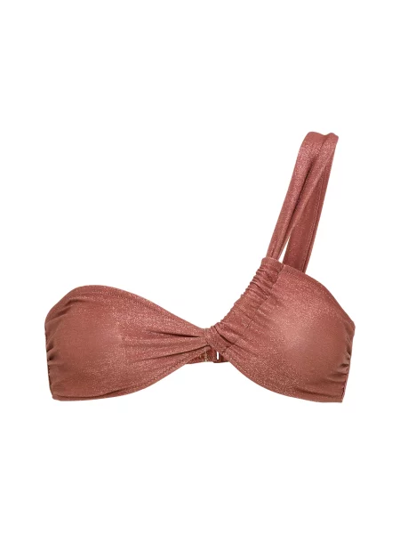 LSCN by LASCANA Sutien costum de baie castaniu