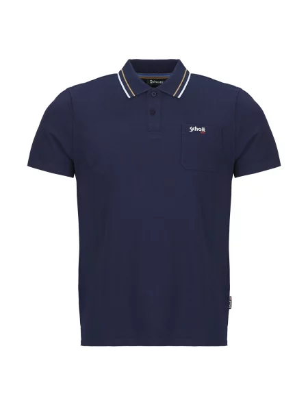 Tricou Schott albastru