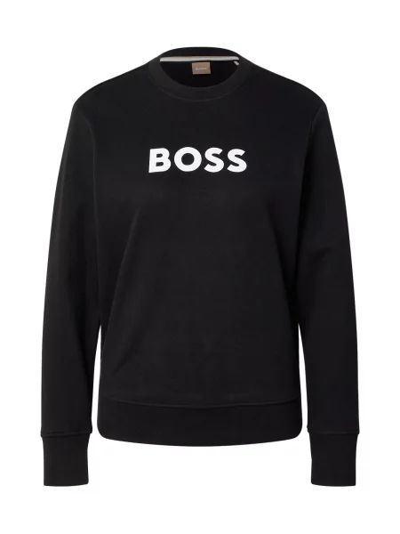 BOSS Orange Mikina Ela / biela čierna