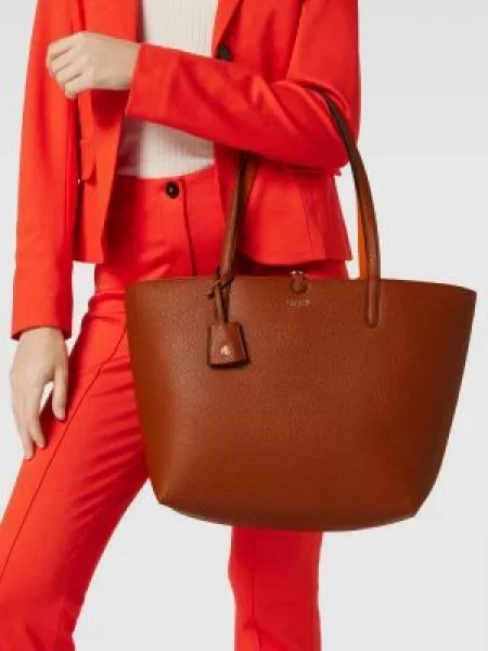 LAUREN RALPH LAUREN Torebka Rvrsble Tote brązowy