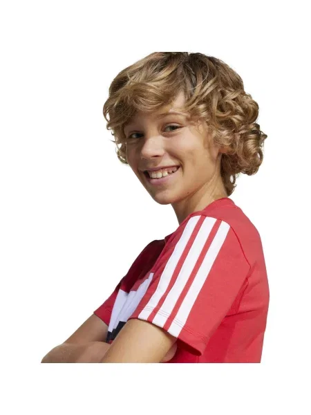 Tricou copii Adidas roșu