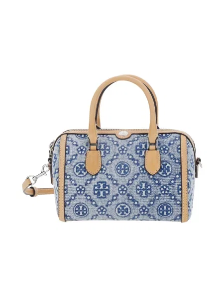 Torba Tory Burch niebieska