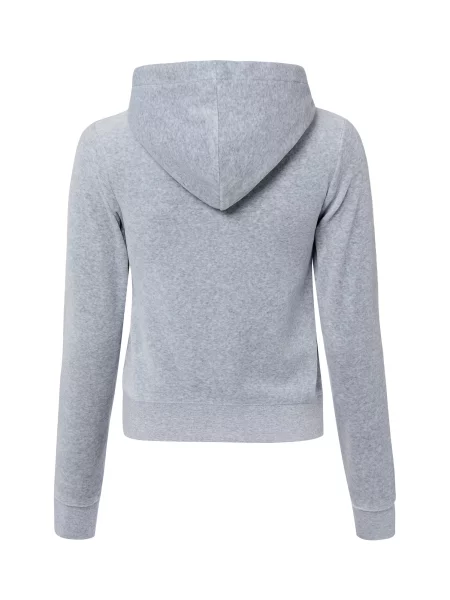 Juicy Couture Tepláková bunda Robertson' sivá