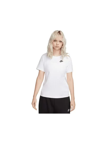 Nike Sportswear Tričko Club Essential černá bílá