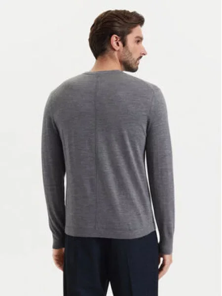 Calvin Klein pulover za muškarce od vune siva