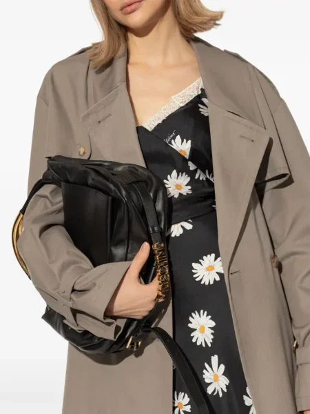 Geanta de piele Moschino din piele negru