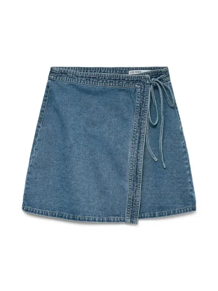 VERO MODA Fustă denim albastru