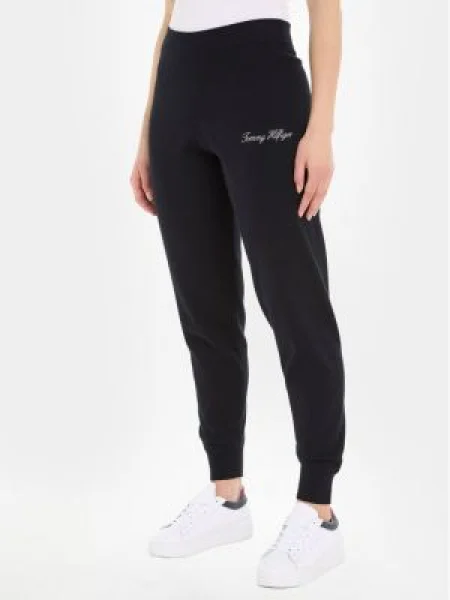 Tommy Hilfiger Melegítő alsó Script Graphic Sötétkék kék