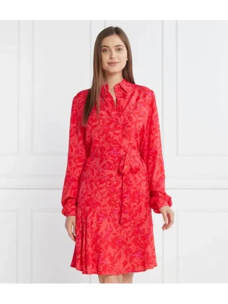 RIANI Rochie cu cordon roșu