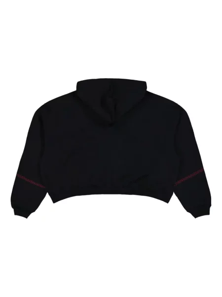 Hanorac cu glugă Gmbh cu broderie cu glugă negru