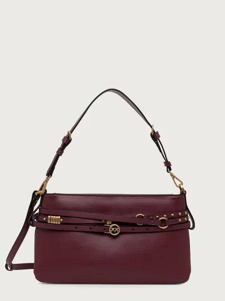 Pinko geantă crossbody pentru femei din piele
