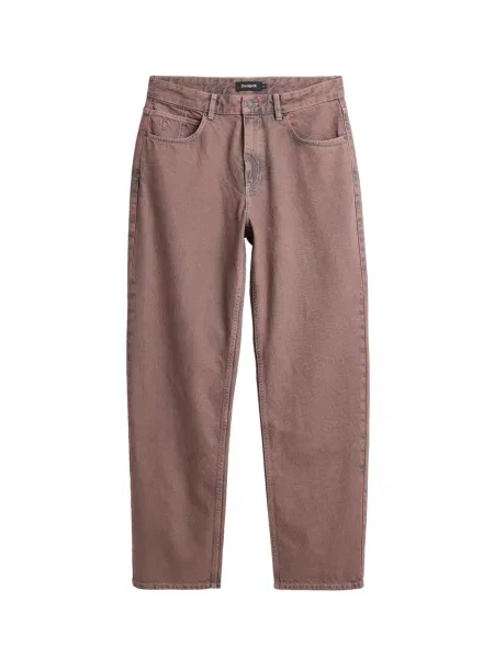 Desigual Jeans pastel roșu