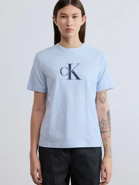 Calvin Klein Jeans Tricou deschis albastru