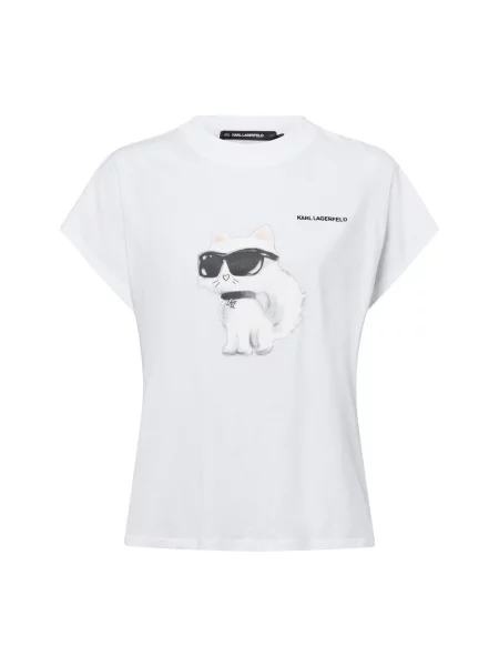 Karl Lagerfeld t-shirt biały