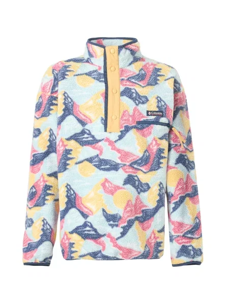 COLUMBIA Športna majica Helvetia™ II encijan / nebeško / rumena / pitaja modra