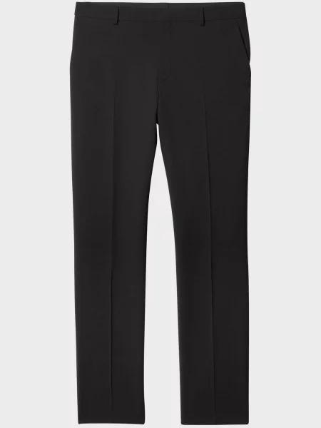 Шерстяные брюки Calvin Klein черные