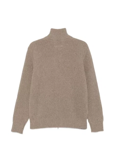 Pulover Mm6 Maison Margiela tricotate gri